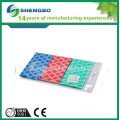 Spunlace nonwoven table cleaning cloth(s) 30*50cm RED YELLOW BLUE